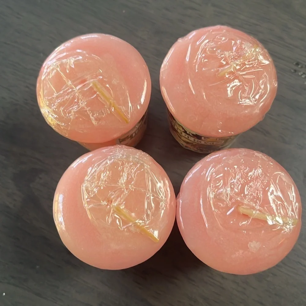 Yankee Candle - Fresh cut Roses scent sampler size. Set of 4. New! NWT